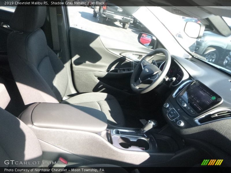 Shadow Gray Metallic / Jet Black 2019 Chevrolet Malibu RS