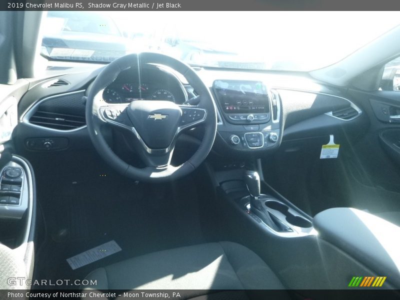 Shadow Gray Metallic / Jet Black 2019 Chevrolet Malibu RS