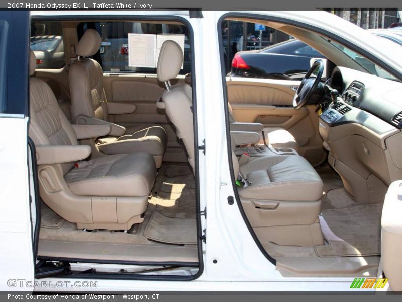 Taffeta White / Ivory 2007 Honda Odyssey EX-L