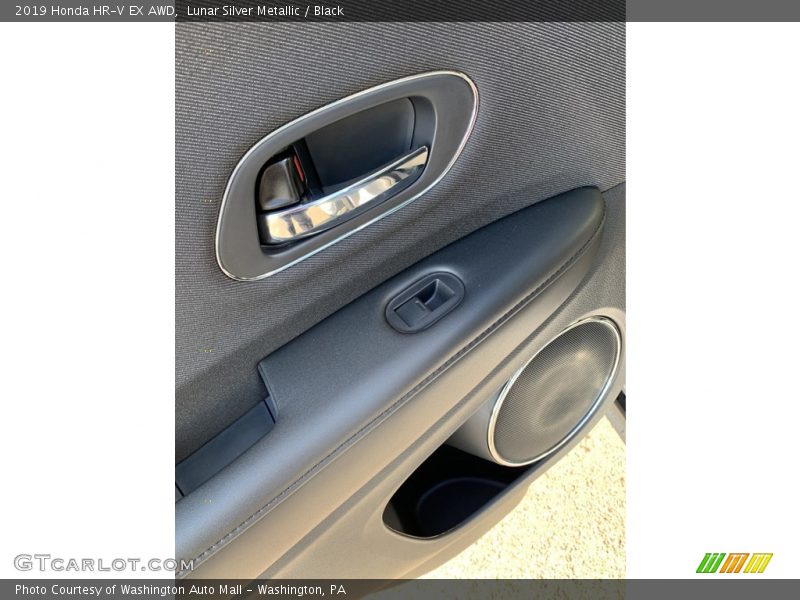 Lunar Silver Metallic / Black 2019 Honda HR-V EX AWD