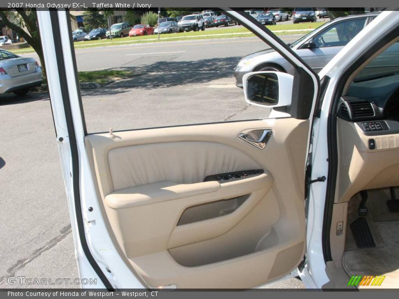 Taffeta White / Ivory 2007 Honda Odyssey EX-L