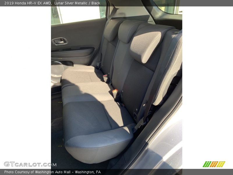 Lunar Silver Metallic / Black 2019 Honda HR-V EX AWD