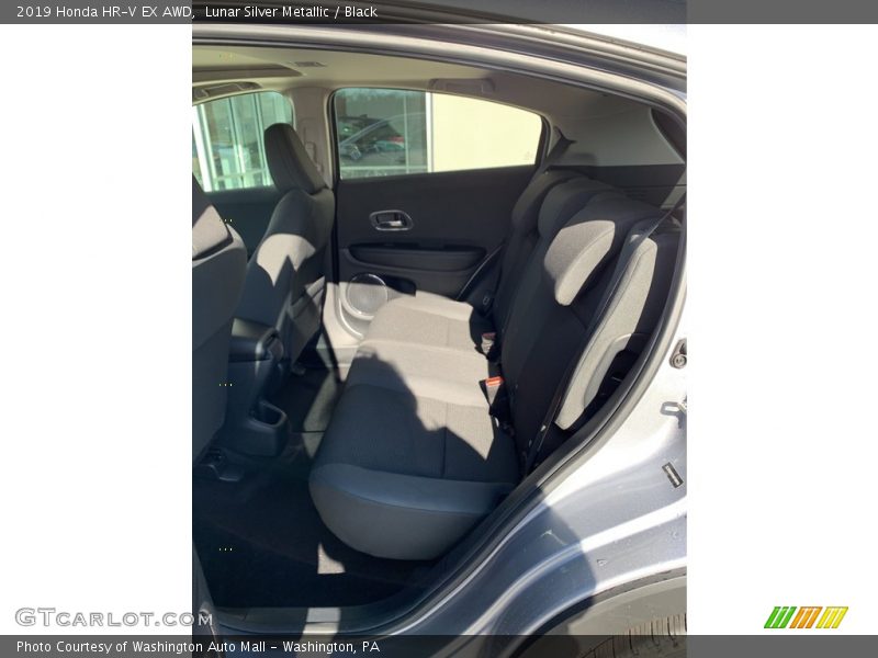 Lunar Silver Metallic / Black 2019 Honda HR-V EX AWD