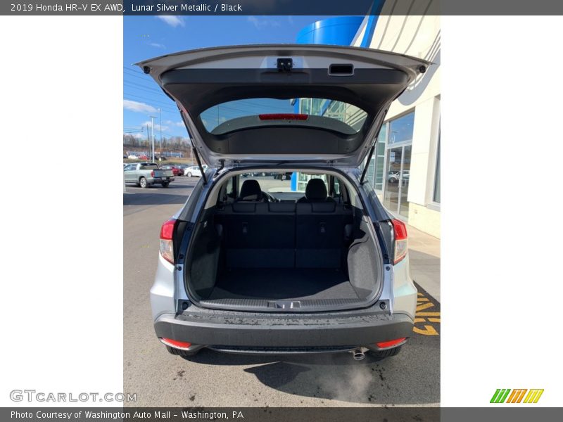 Lunar Silver Metallic / Black 2019 Honda HR-V EX AWD