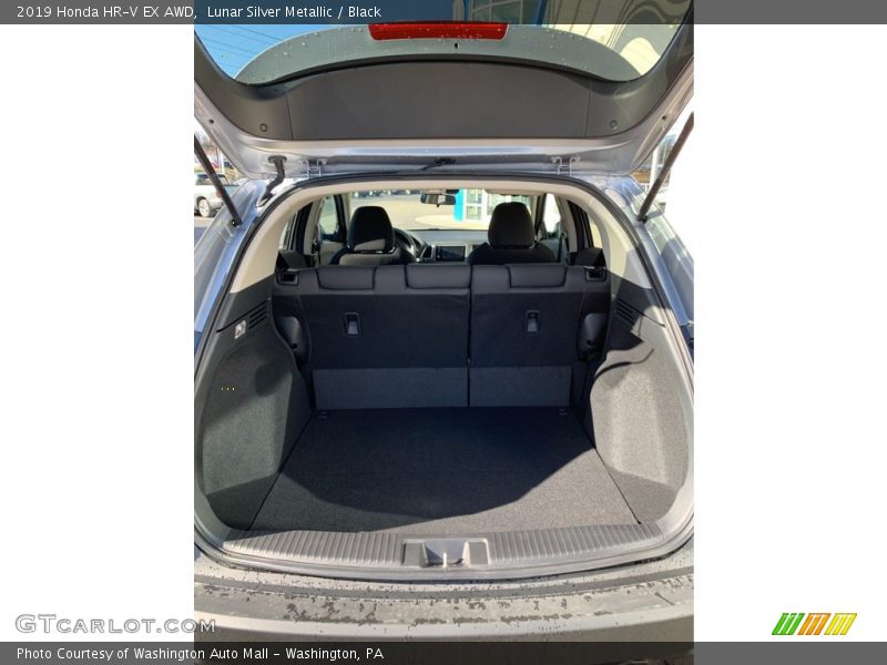 Lunar Silver Metallic / Black 2019 Honda HR-V EX AWD
