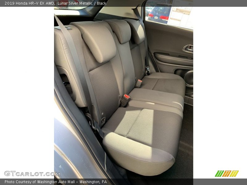 Lunar Silver Metallic / Black 2019 Honda HR-V EX AWD