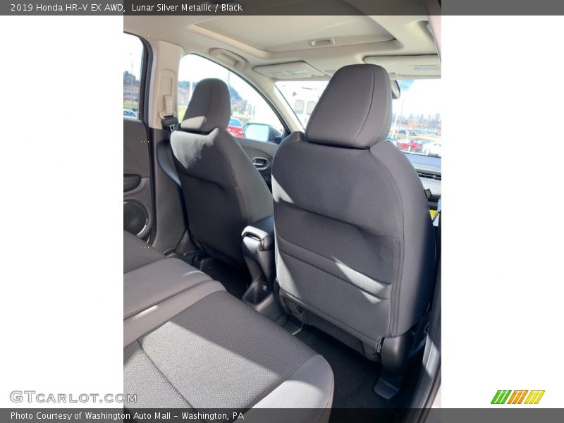 Lunar Silver Metallic / Black 2019 Honda HR-V EX AWD