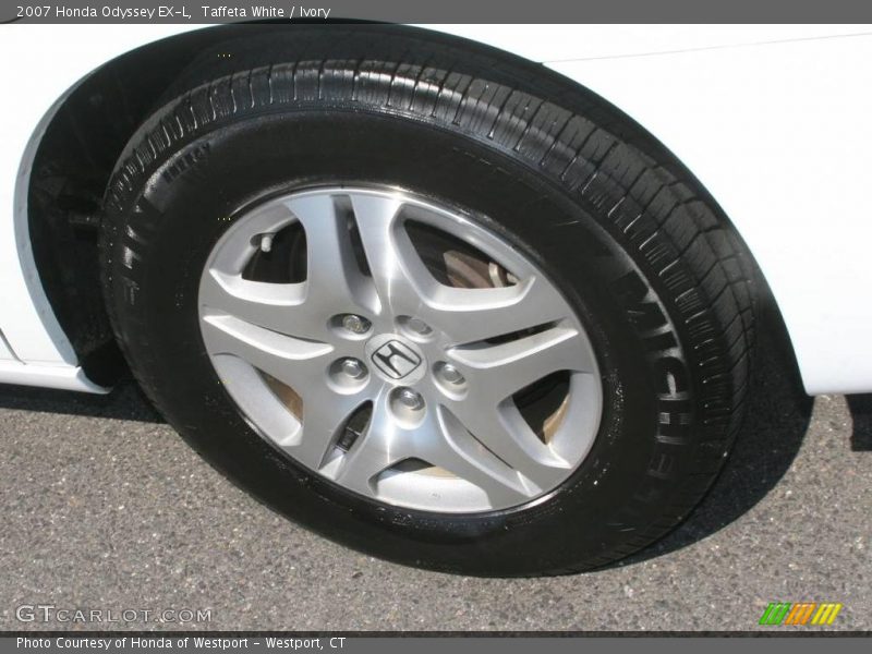 Taffeta White / Ivory 2007 Honda Odyssey EX-L