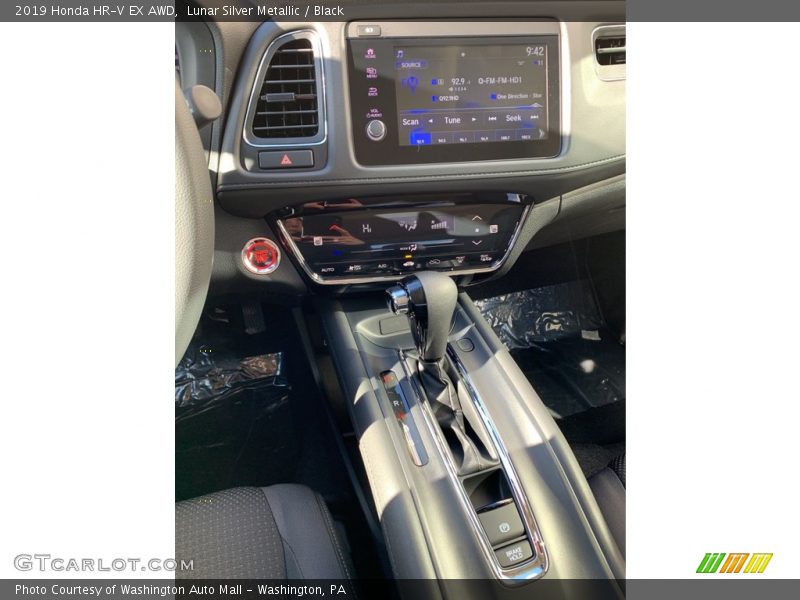 Lunar Silver Metallic / Black 2019 Honda HR-V EX AWD