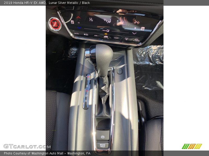 Lunar Silver Metallic / Black 2019 Honda HR-V EX AWD
