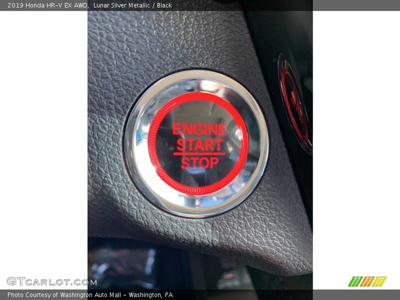 Lunar Silver Metallic / Black 2019 Honda HR-V EX AWD