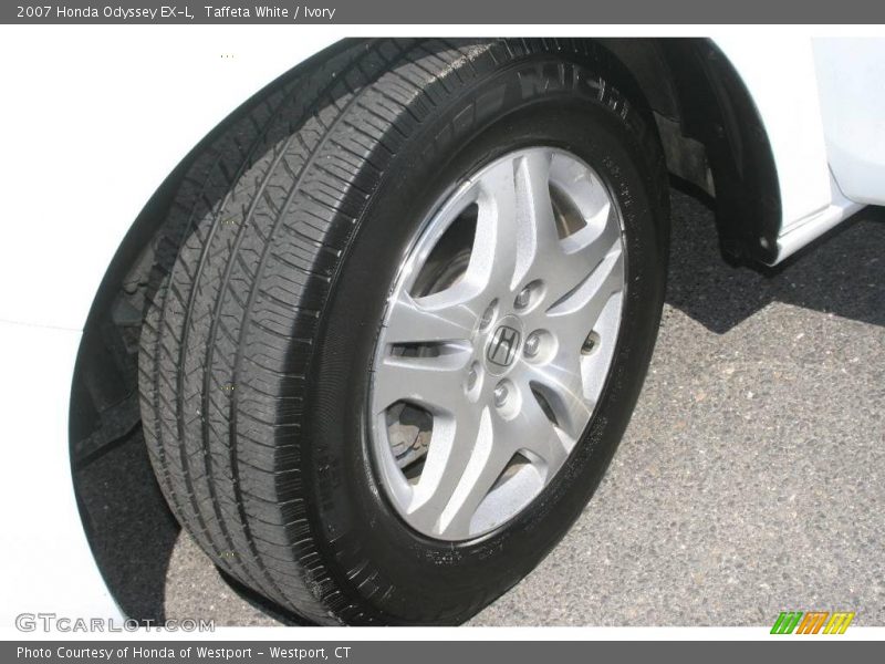 Taffeta White / Ivory 2007 Honda Odyssey EX-L