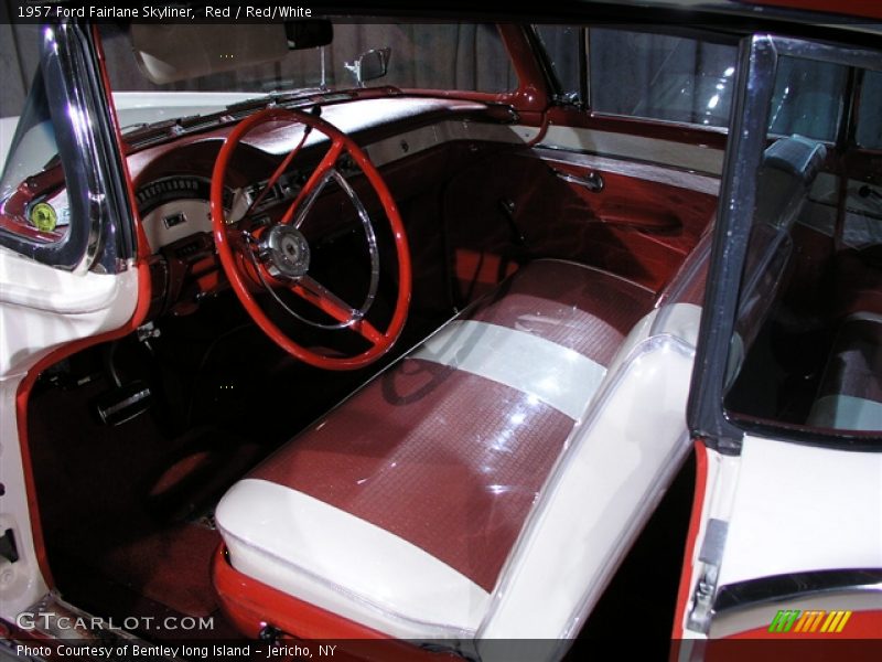 Red / Red/White 1957 Ford Fairlane Skyliner