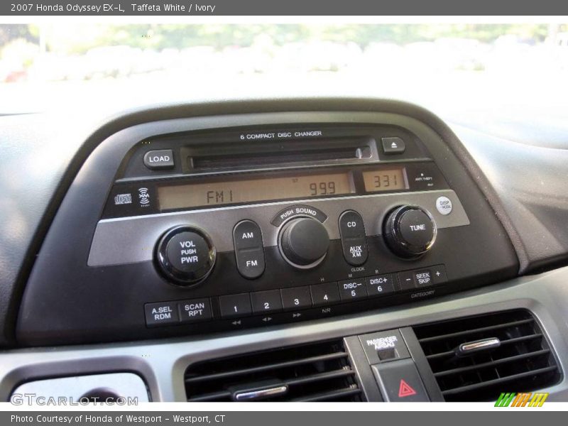 Taffeta White / Ivory 2007 Honda Odyssey EX-L