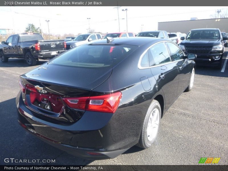 Mosaic Black Metallic / Jet Black 2019 Chevrolet Malibu LS