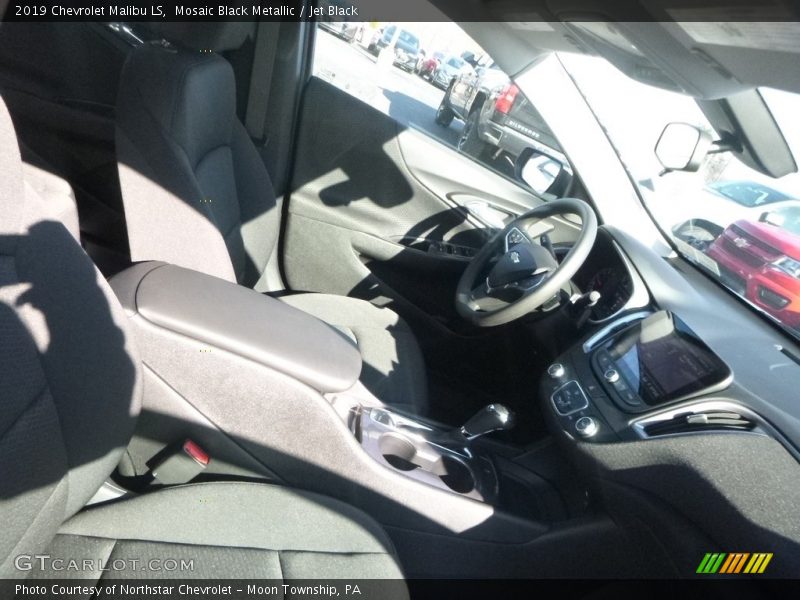 Mosaic Black Metallic / Jet Black 2019 Chevrolet Malibu LS