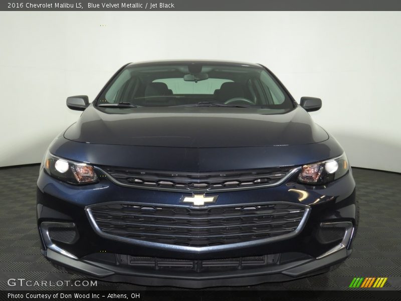 Blue Velvet Metallic / Jet Black 2016 Chevrolet Malibu LS