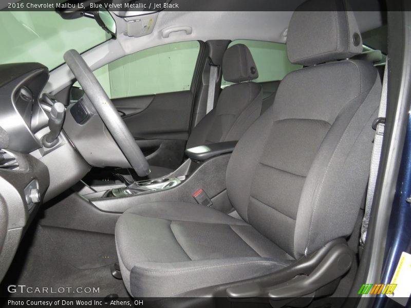 Blue Velvet Metallic / Jet Black 2016 Chevrolet Malibu LS