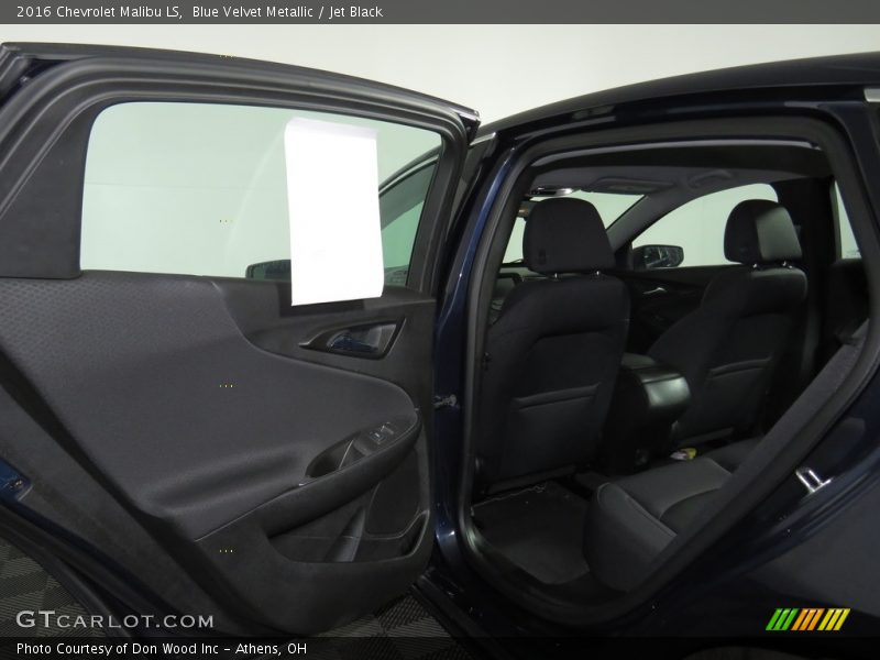Blue Velvet Metallic / Jet Black 2016 Chevrolet Malibu LS