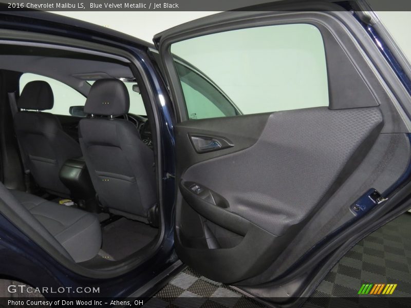 Blue Velvet Metallic / Jet Black 2016 Chevrolet Malibu LS