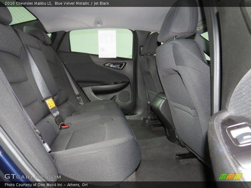 Blue Velvet Metallic / Jet Black 2016 Chevrolet Malibu LS