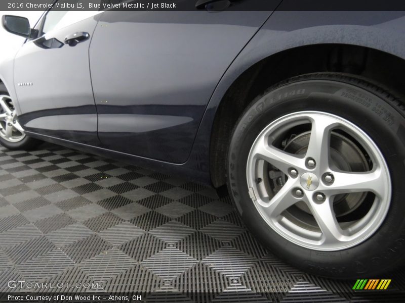 Blue Velvet Metallic / Jet Black 2016 Chevrolet Malibu LS