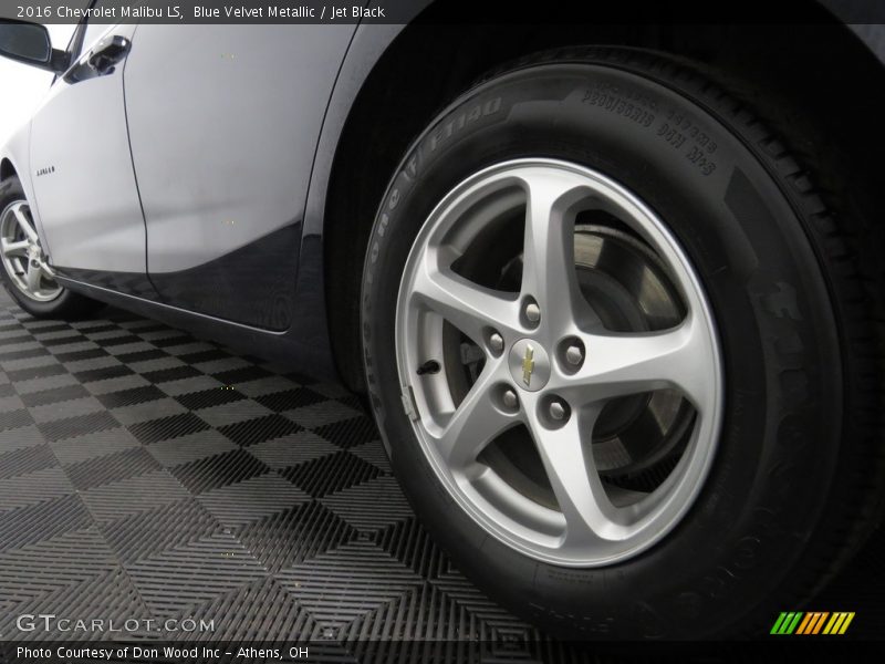 Blue Velvet Metallic / Jet Black 2016 Chevrolet Malibu LS