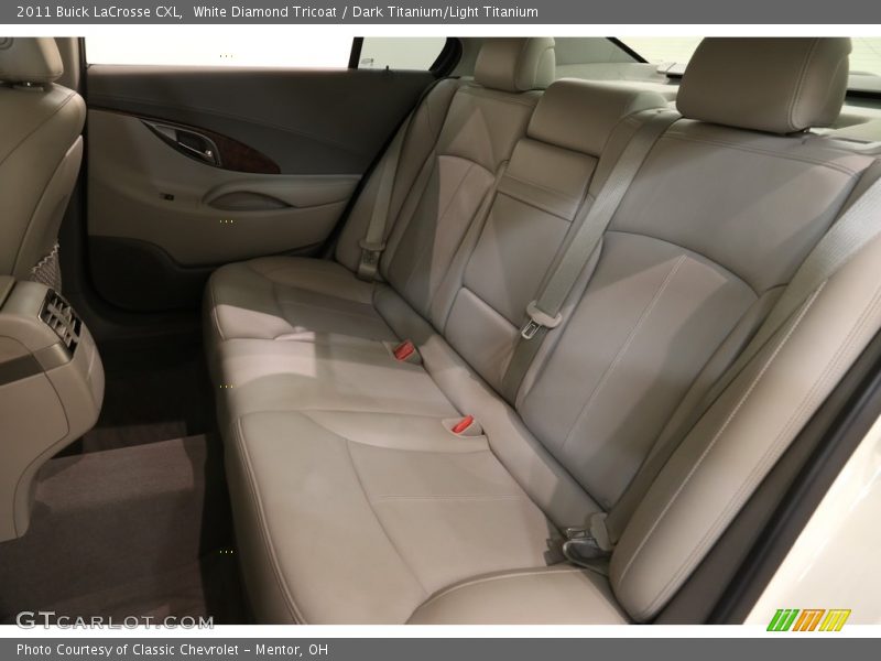 White Diamond Tricoat / Dark Titanium/Light Titanium 2011 Buick LaCrosse CXL
