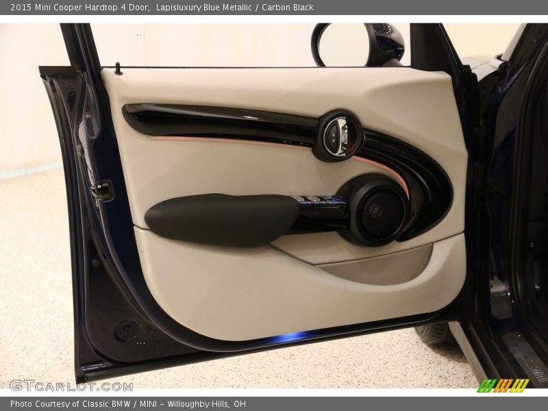 Lapisluxury Blue Metallic / Carbon Black 2015 Mini Cooper Hardtop 4 Door