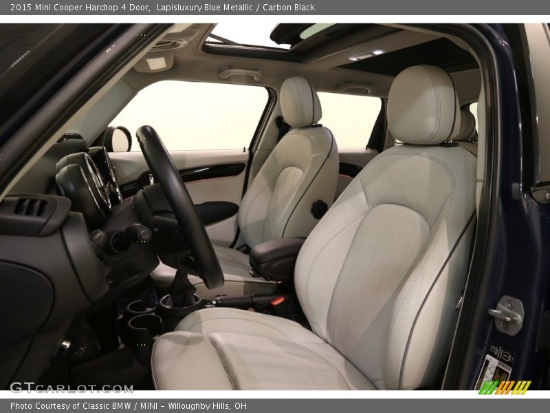 Lapisluxury Blue Metallic / Carbon Black 2015 Mini Cooper Hardtop 4 Door