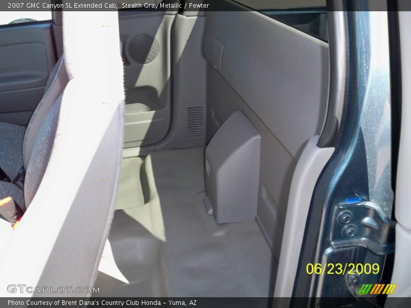 Stealth Gray Metallic / Pewter 2007 GMC Canyon SL Extended Cab