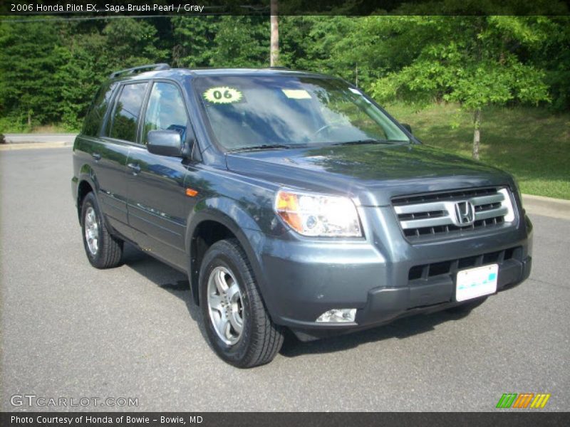 Sage Brush Pearl / Gray 2006 Honda Pilot EX