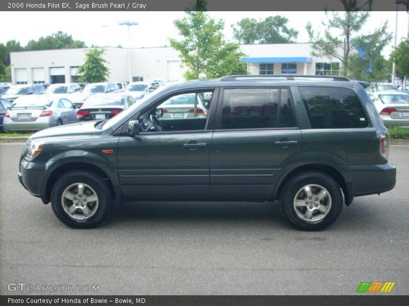 Sage Brush Pearl / Gray 2006 Honda Pilot EX