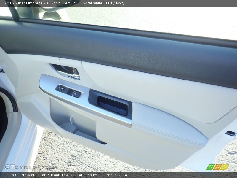 Crystal White Pearl / Ivory 2016 Subaru Impreza 2.0i Sport Premium