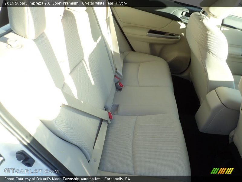 Crystal White Pearl / Ivory 2016 Subaru Impreza 2.0i Sport Premium