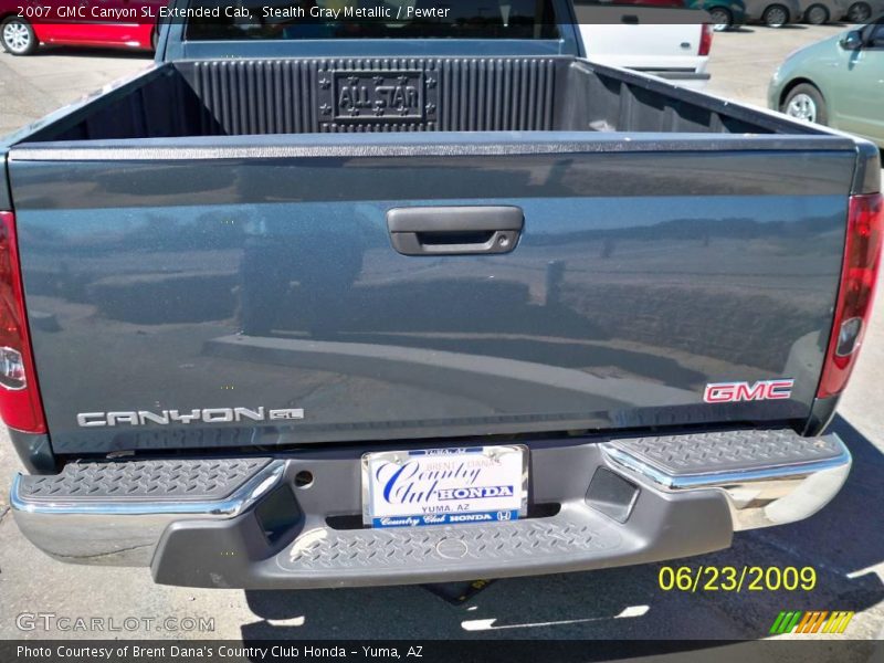 Stealth Gray Metallic / Pewter 2007 GMC Canyon SL Extended Cab