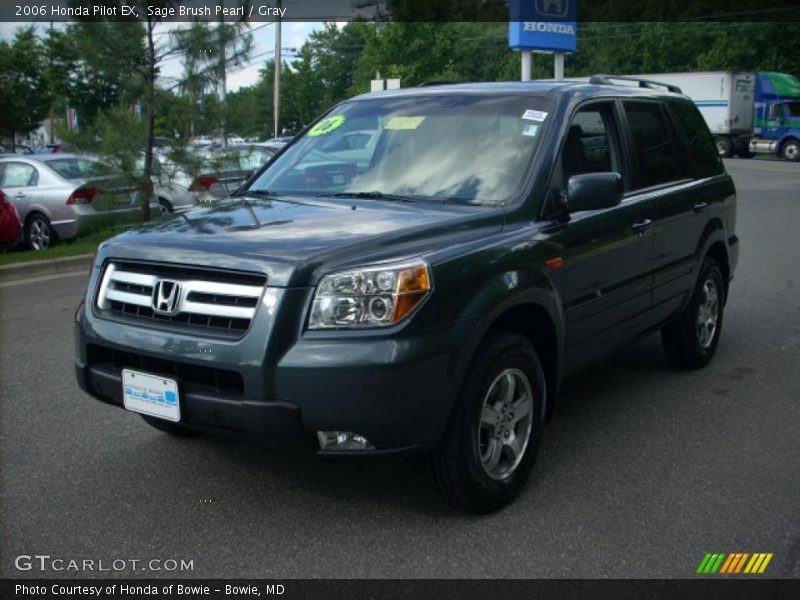 Sage Brush Pearl / Gray 2006 Honda Pilot EX