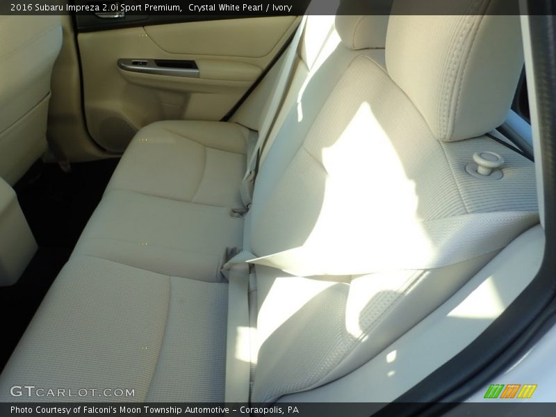 Crystal White Pearl / Ivory 2016 Subaru Impreza 2.0i Sport Premium