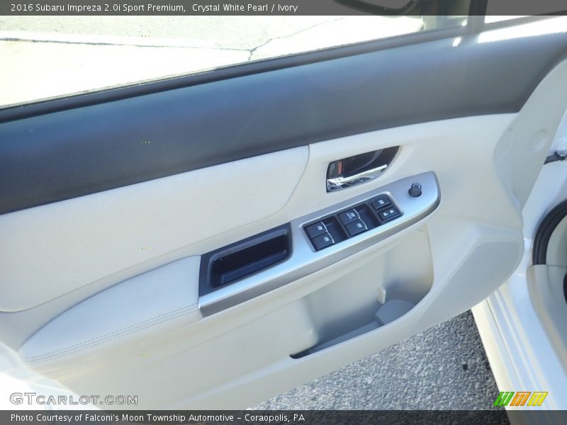 Crystal White Pearl / Ivory 2016 Subaru Impreza 2.0i Sport Premium