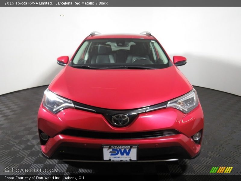 Barcelona Red Metallic / Black 2016 Toyota RAV4 Limited