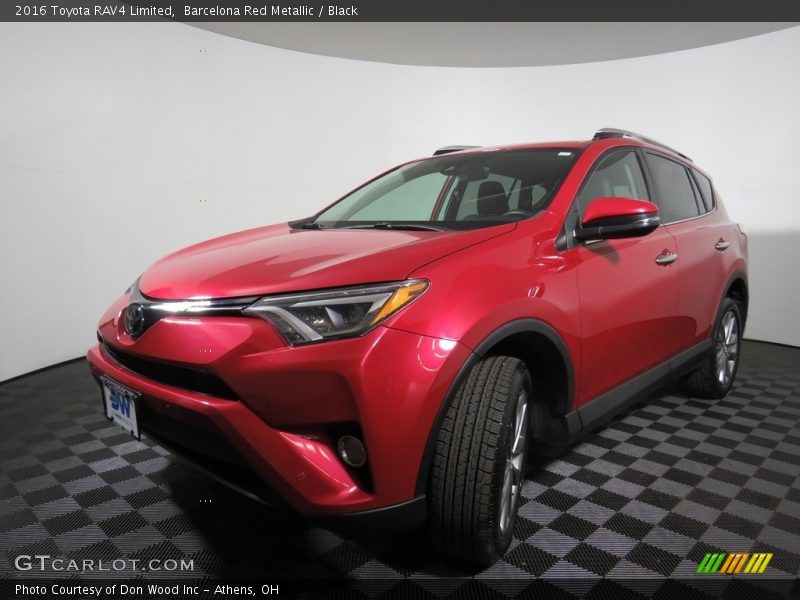 Barcelona Red Metallic / Black 2016 Toyota RAV4 Limited