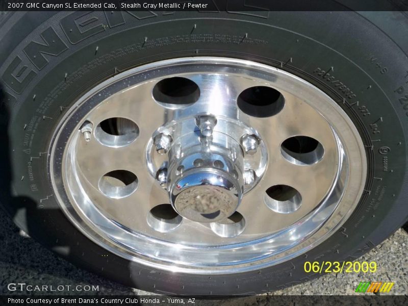 Stealth Gray Metallic / Pewter 2007 GMC Canyon SL Extended Cab