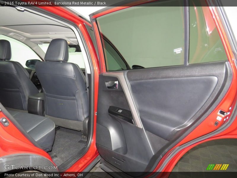 Barcelona Red Metallic / Black 2016 Toyota RAV4 Limited