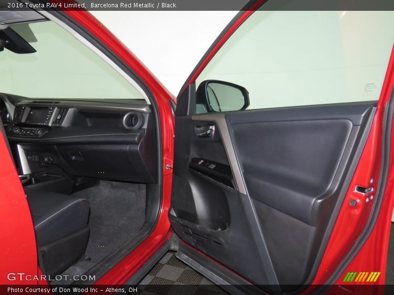 Barcelona Red Metallic / Black 2016 Toyota RAV4 Limited