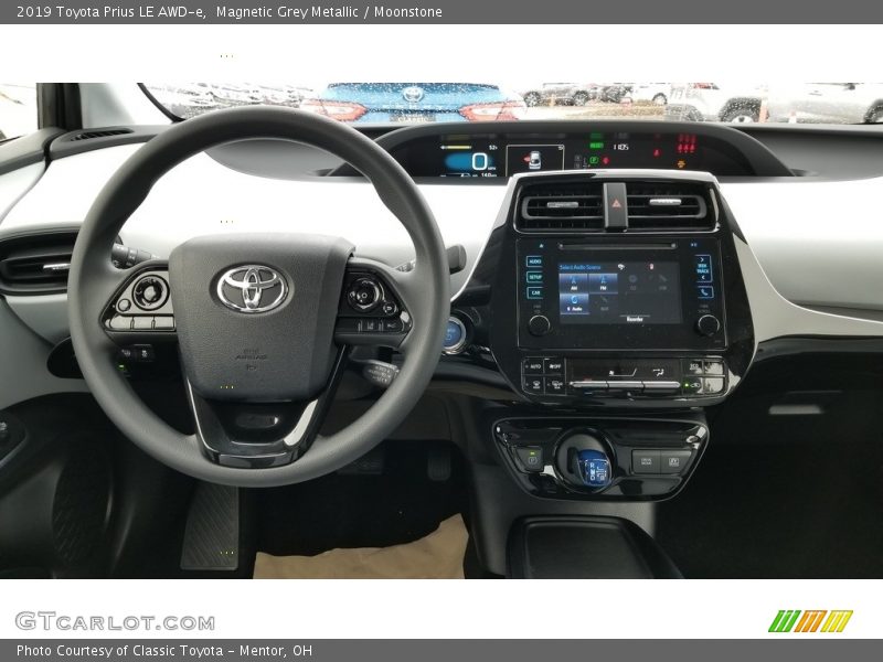 Magnetic Grey Metallic / Moonstone 2019 Toyota Prius LE AWD-e