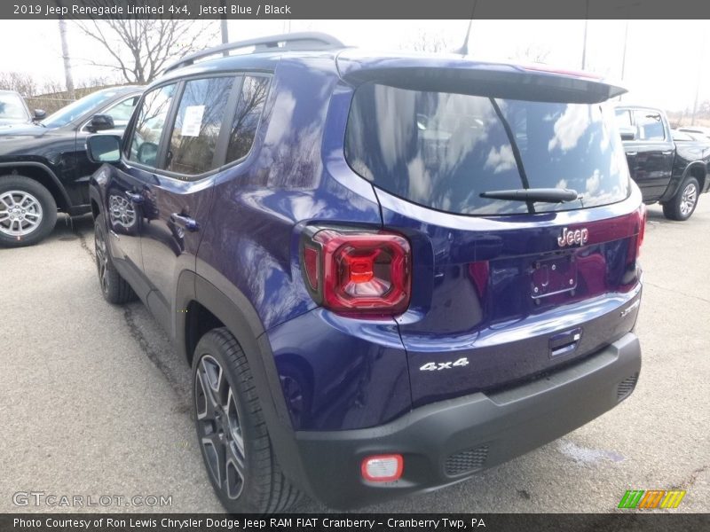 Jetset Blue / Black 2019 Jeep Renegade Limited 4x4