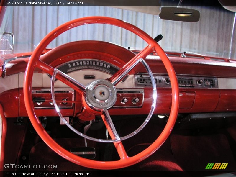 Red / Red/White 1957 Ford Fairlane Skyliner