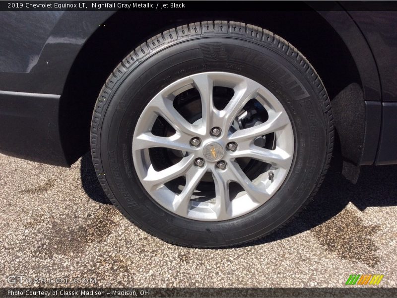 Nightfall Gray Metallic / Jet Black 2019 Chevrolet Equinox LT
