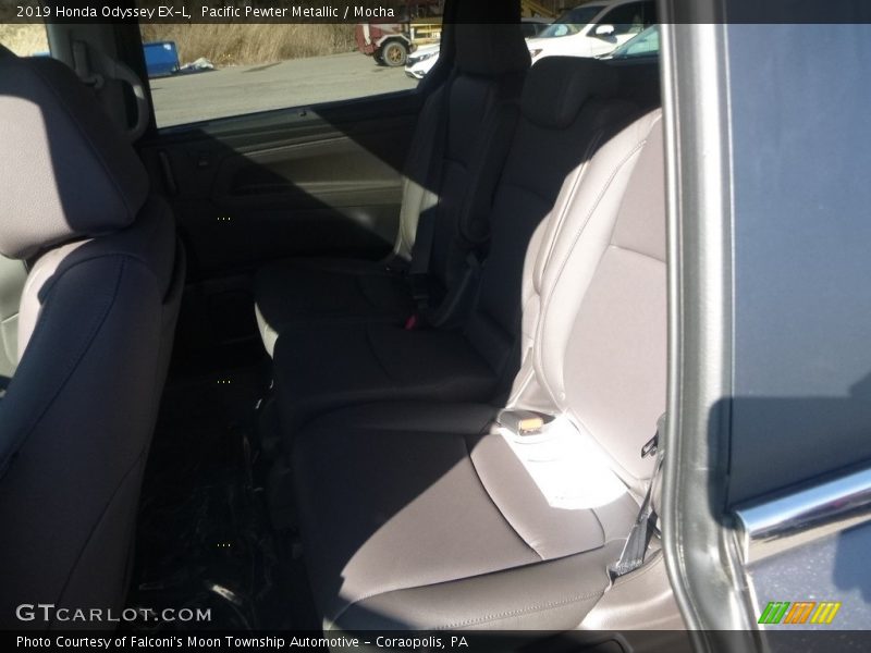 Pacific Pewter Metallic / Mocha 2019 Honda Odyssey EX-L