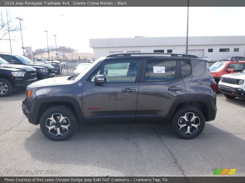 Granite Crystal Metallic / Black 2019 Jeep Renegade Trailhawk 4x4